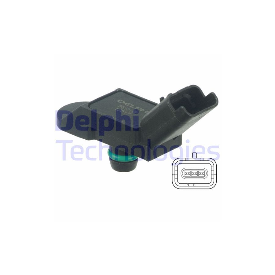 Delphi Ps10192 Intake Manifold Pressure Sensor