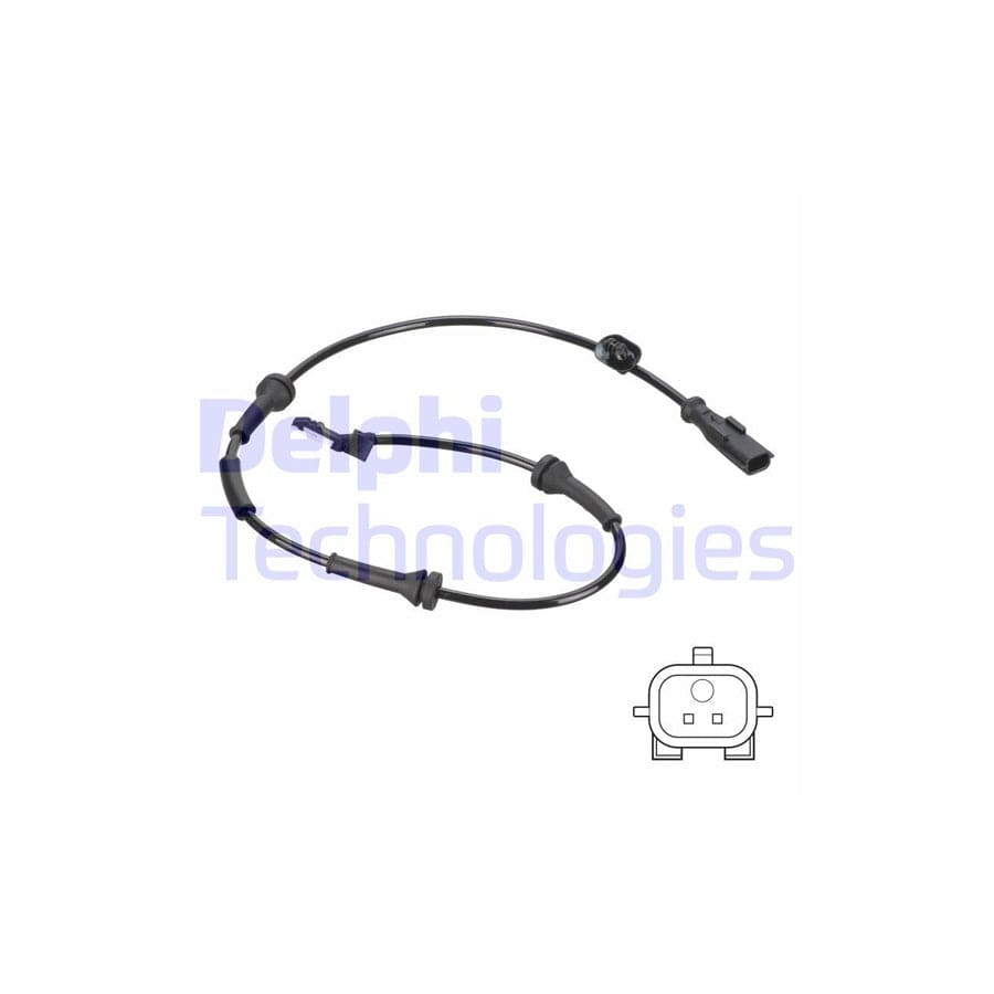 Delphi Ss20799 Abs Sensor For Renault Kangoo
