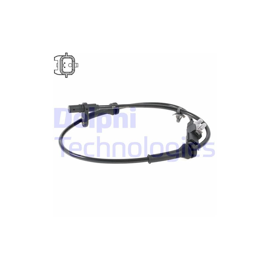 Delphi Ss21277-12B1 Abs Sensor For Nissan Qashqai Ii (J11)