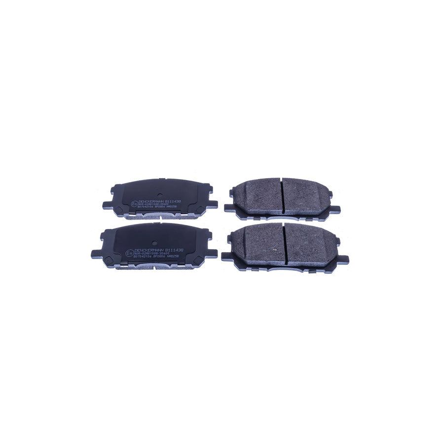 Denckermann B111438 Brake Pad Set for Lexus Rx II (Xu30)