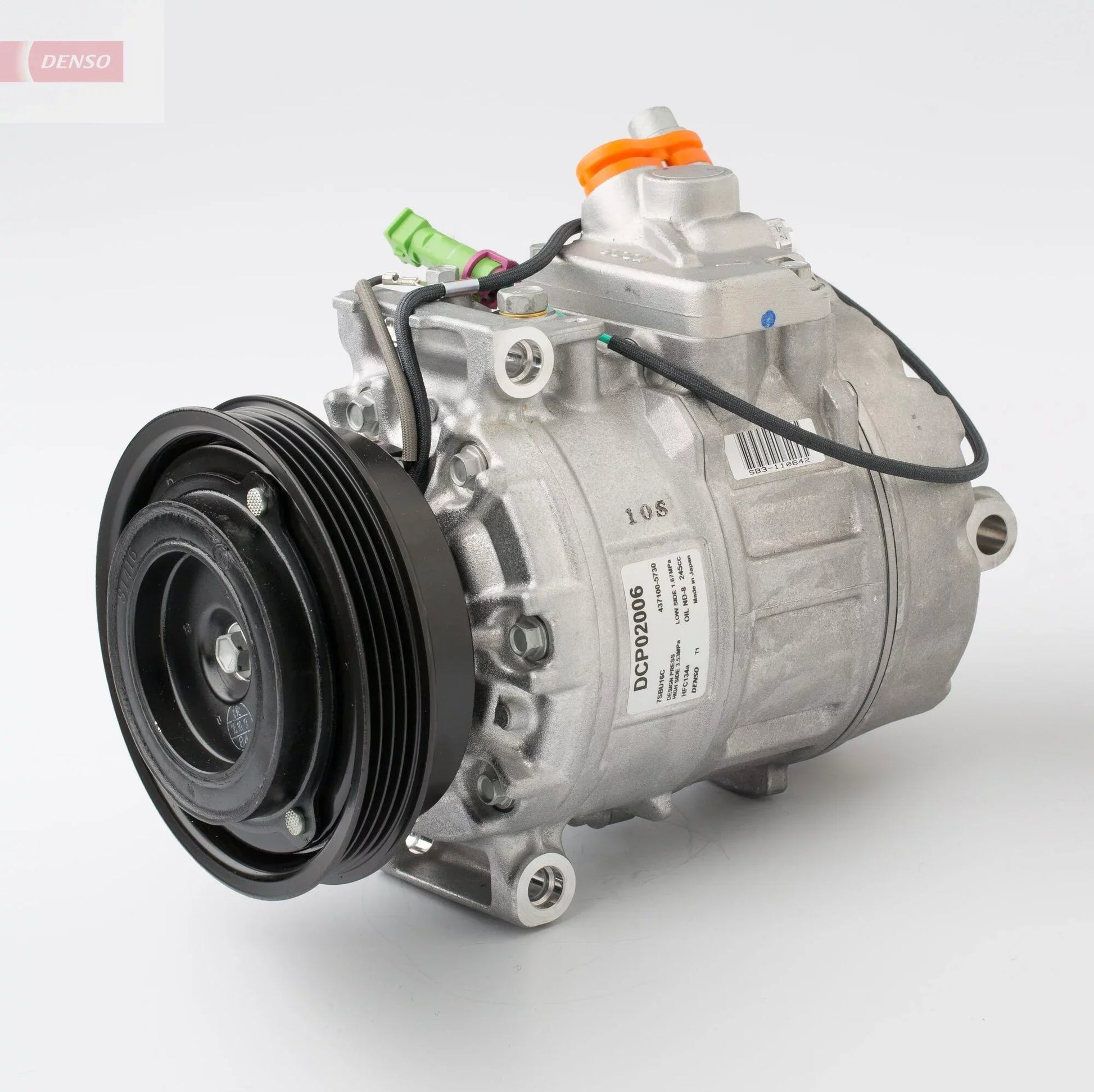 DENSO DCP02006 Compressor, Air Conditioning