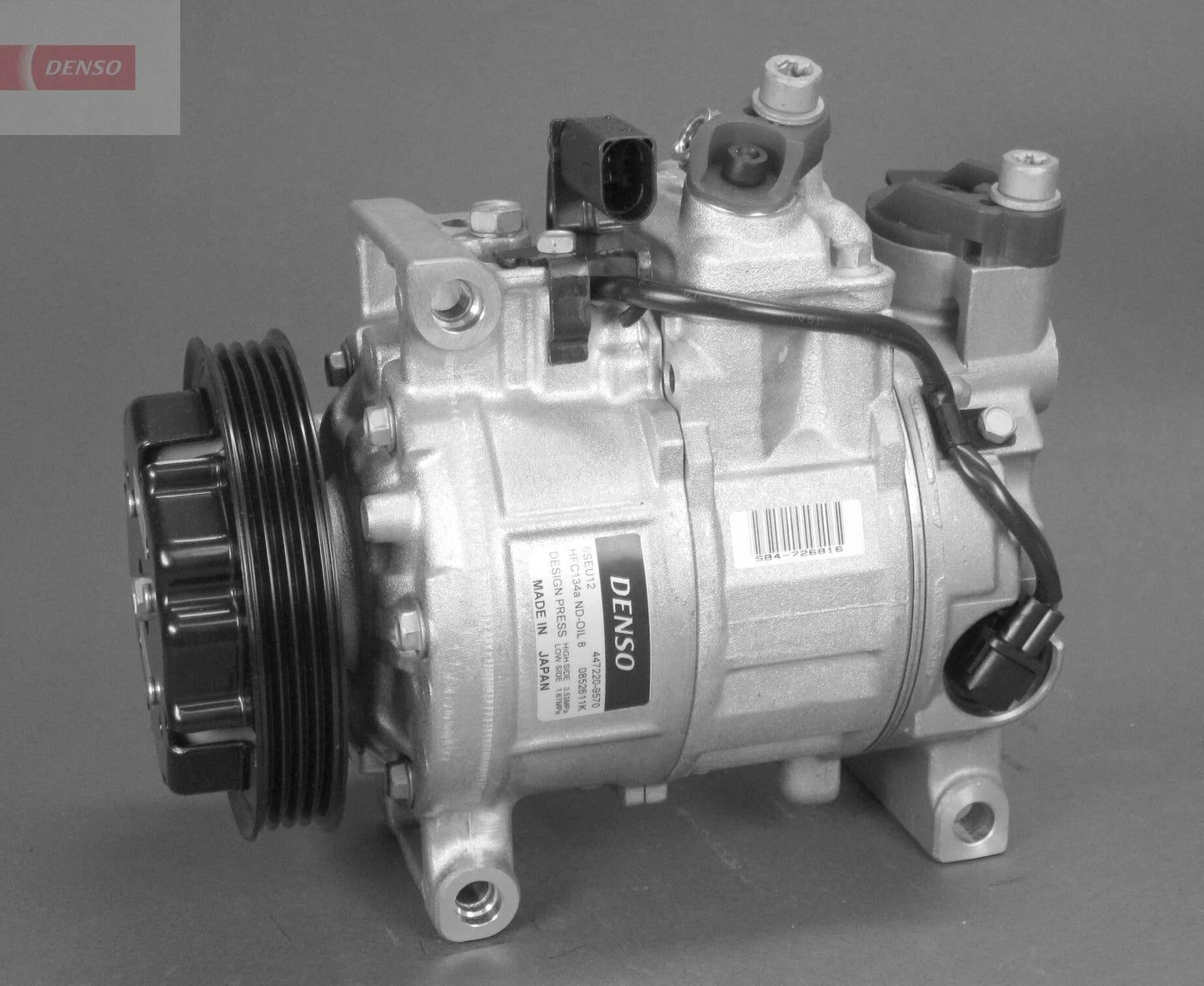DENSO DCP02023 Compressor, Air Conditioning for Audi A4