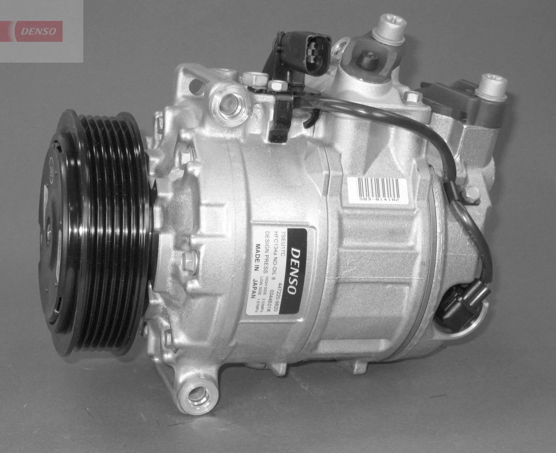DENSO DCP02027 Compressor, Air Conditioning for Audi A4