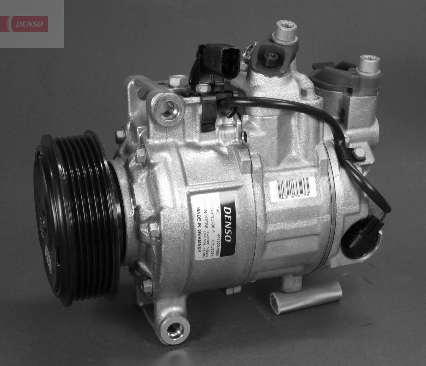 DENSO DCP02035 Compressor, Air Conditioning for Audi A8 D3 (4E2, 4E8)