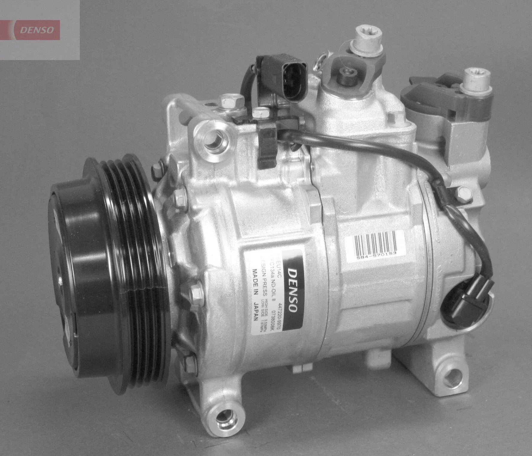 DENSO DCP02039 Compressor, Air Conditioning for Audi A4