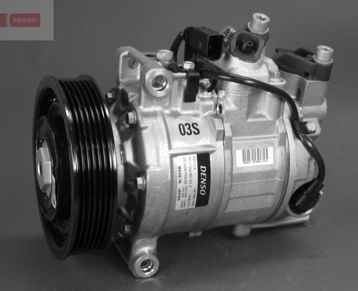 DENSO DCP02043 Compressor, Air Conditioning