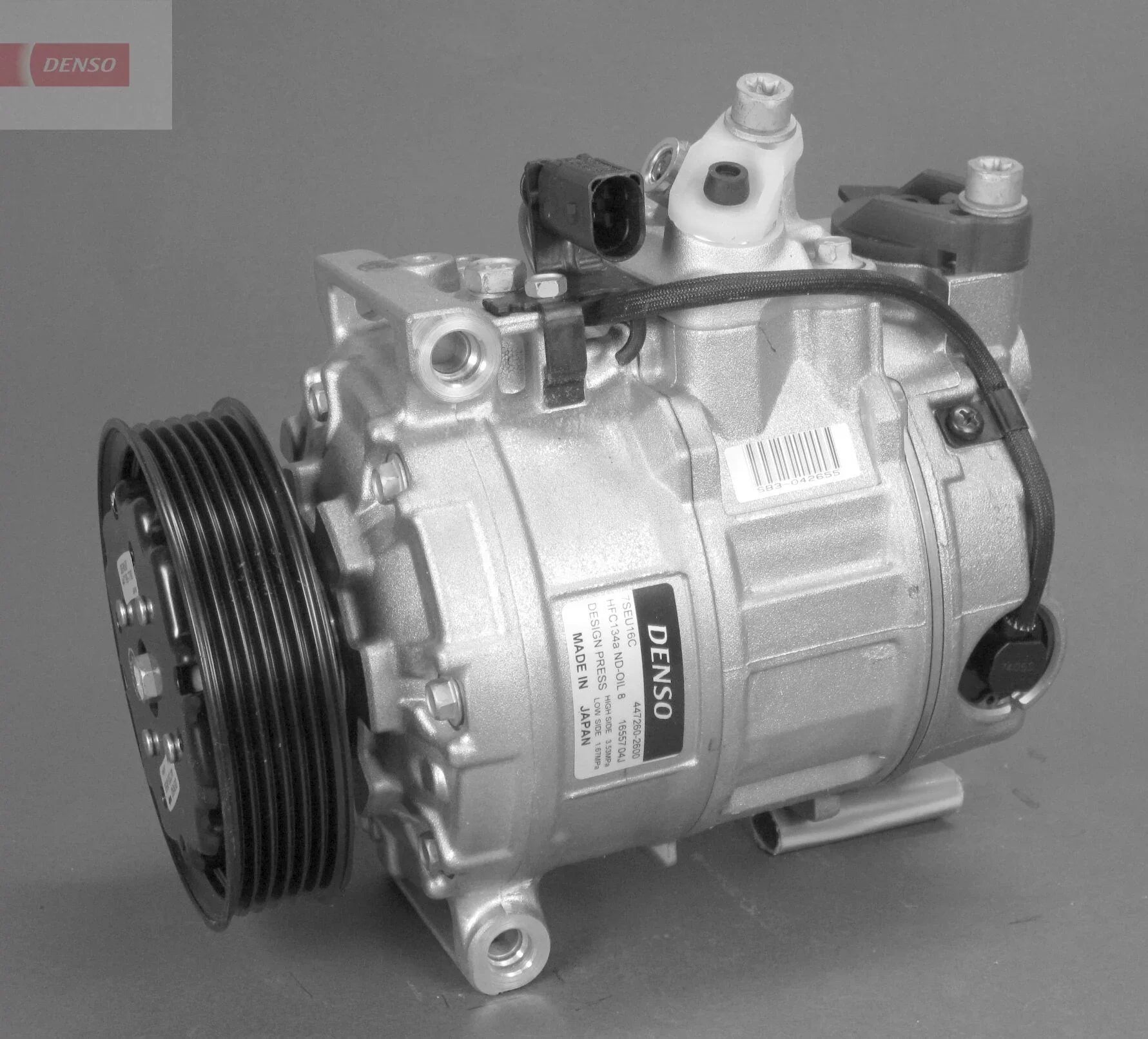 DENSO DCP02046 Compressor, Air Conditioning for Audi A6