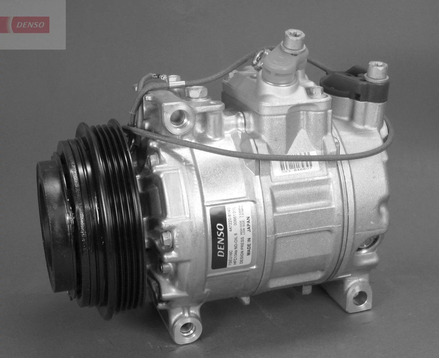 DENSO DCP02047 Compressor, Air Conditioning for Audi Allroad C5 (4Bh)