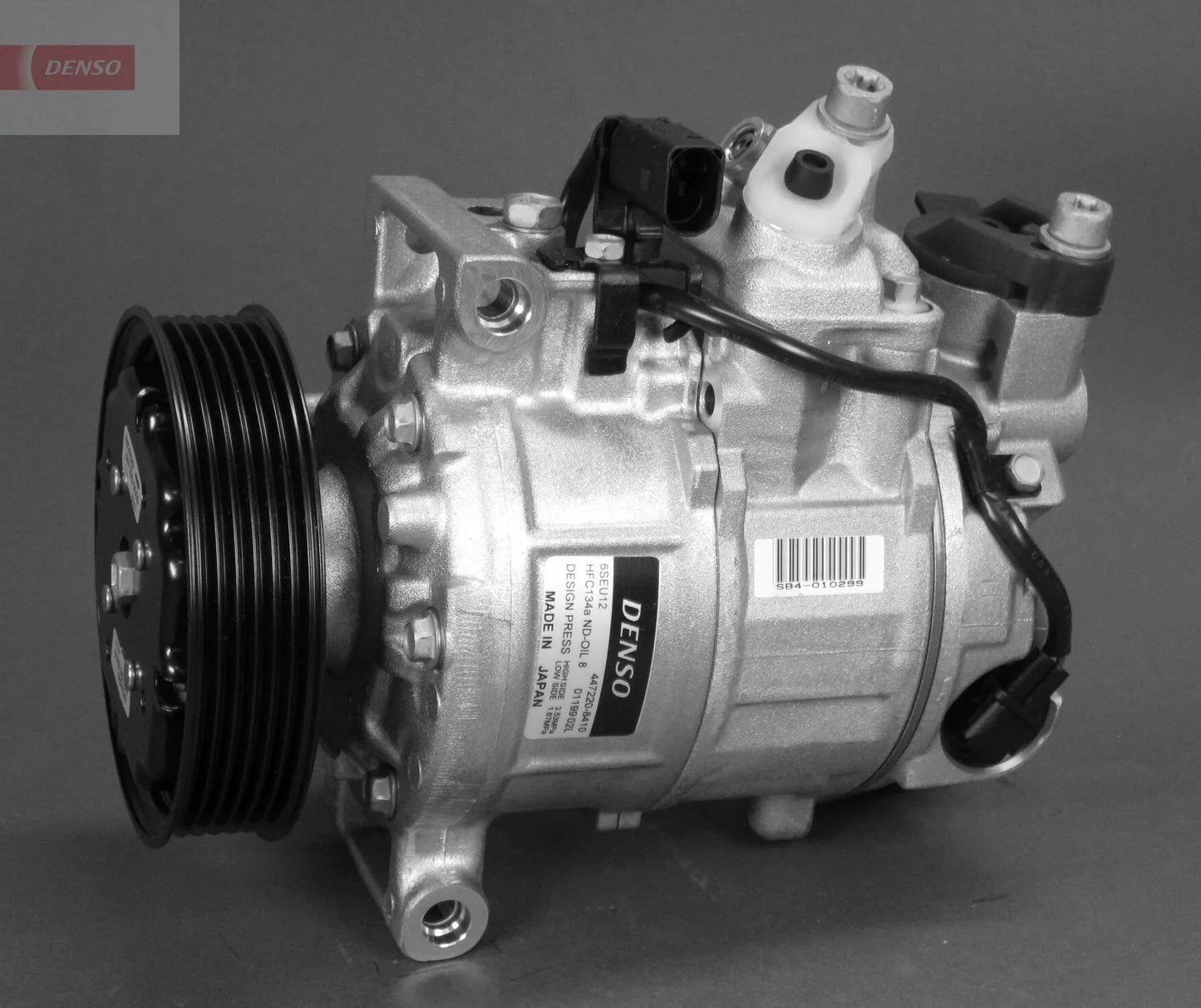DENSO DCP02048 Compressor, Air Conditioning for Audi A4