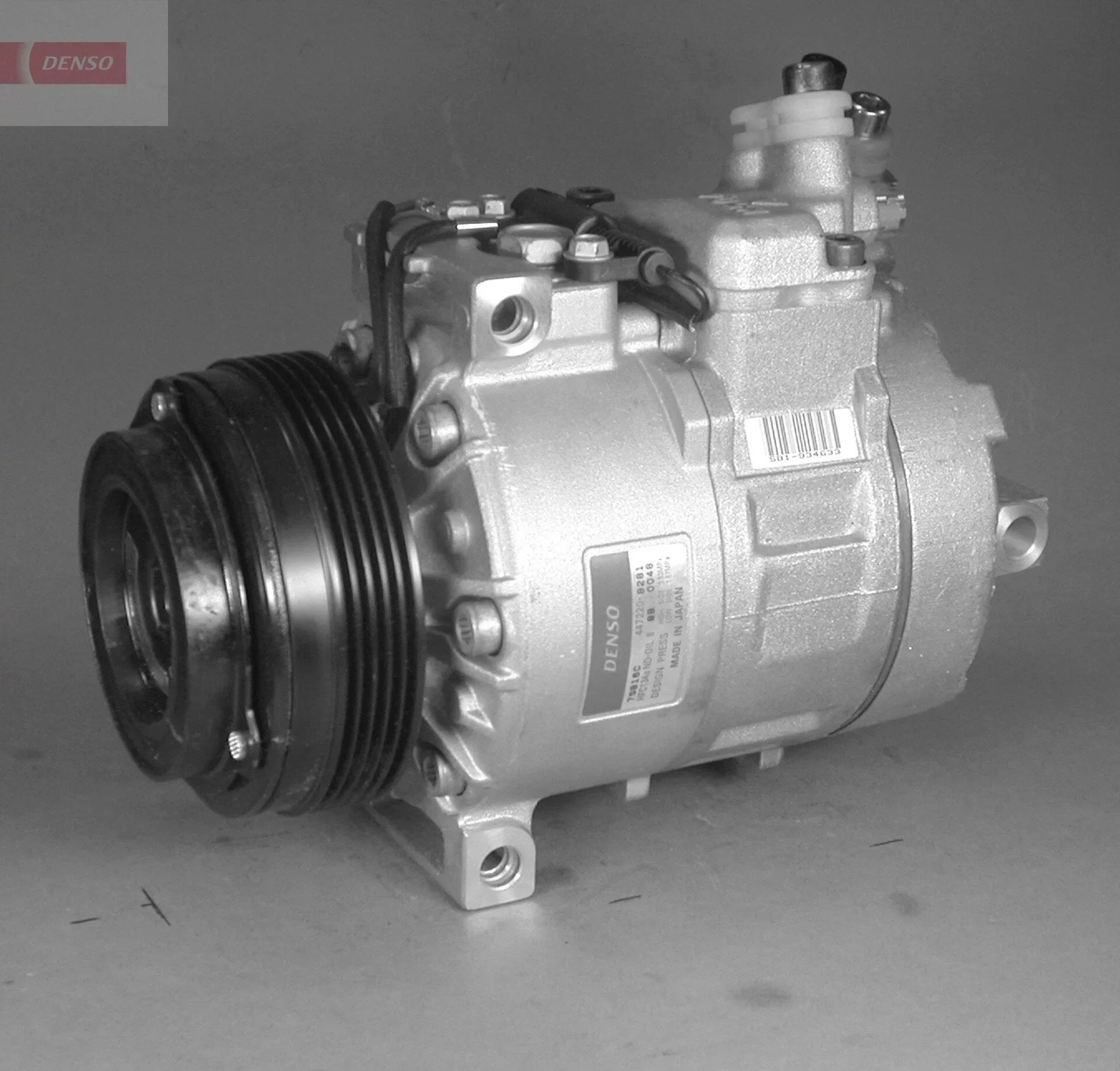 DENSO DCP05019 Compressor, Air Conditioning for BMW 5 Series