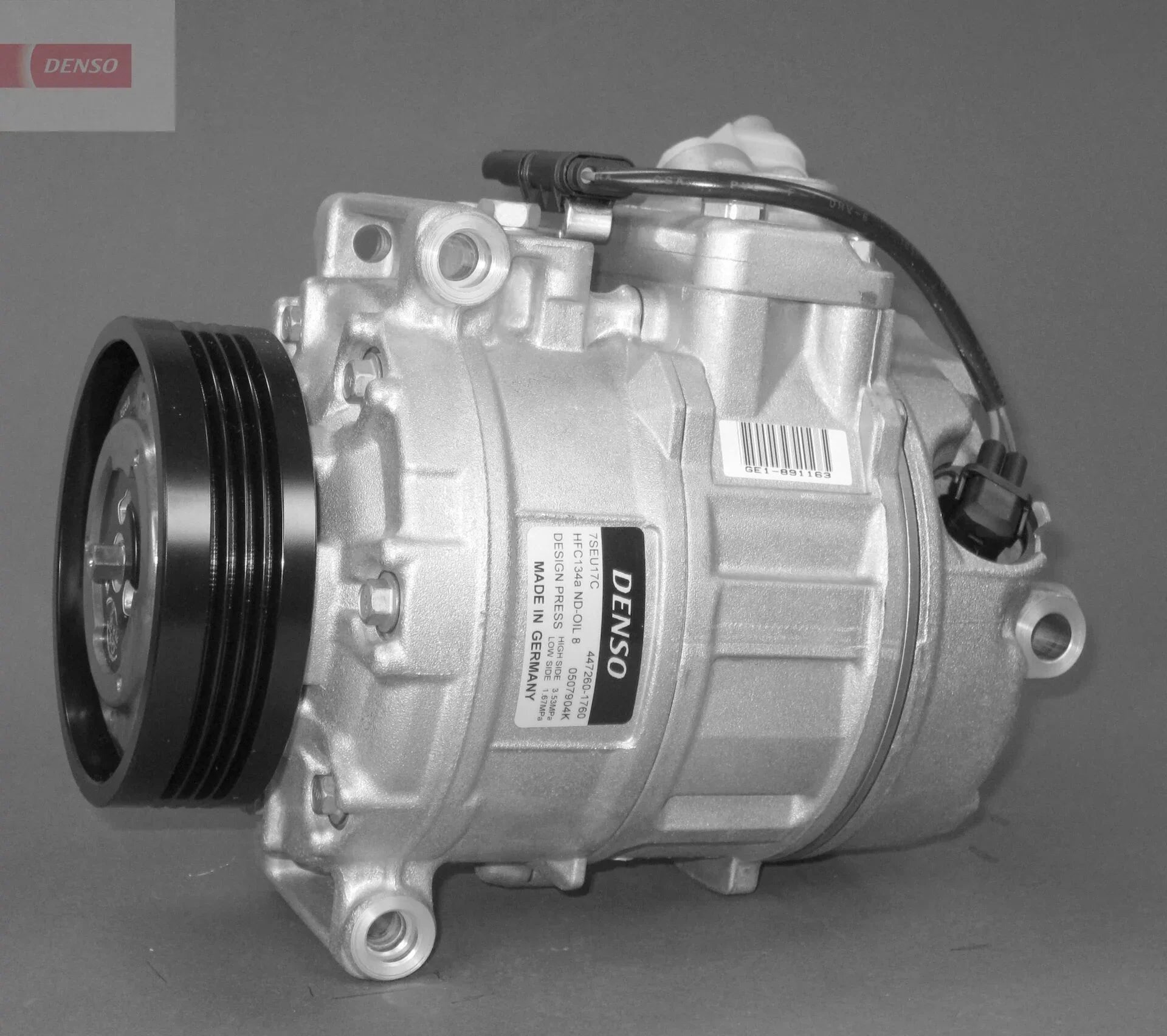 DENSO DCP05035 Compressor, Air Conditioning for BMW 5 Series