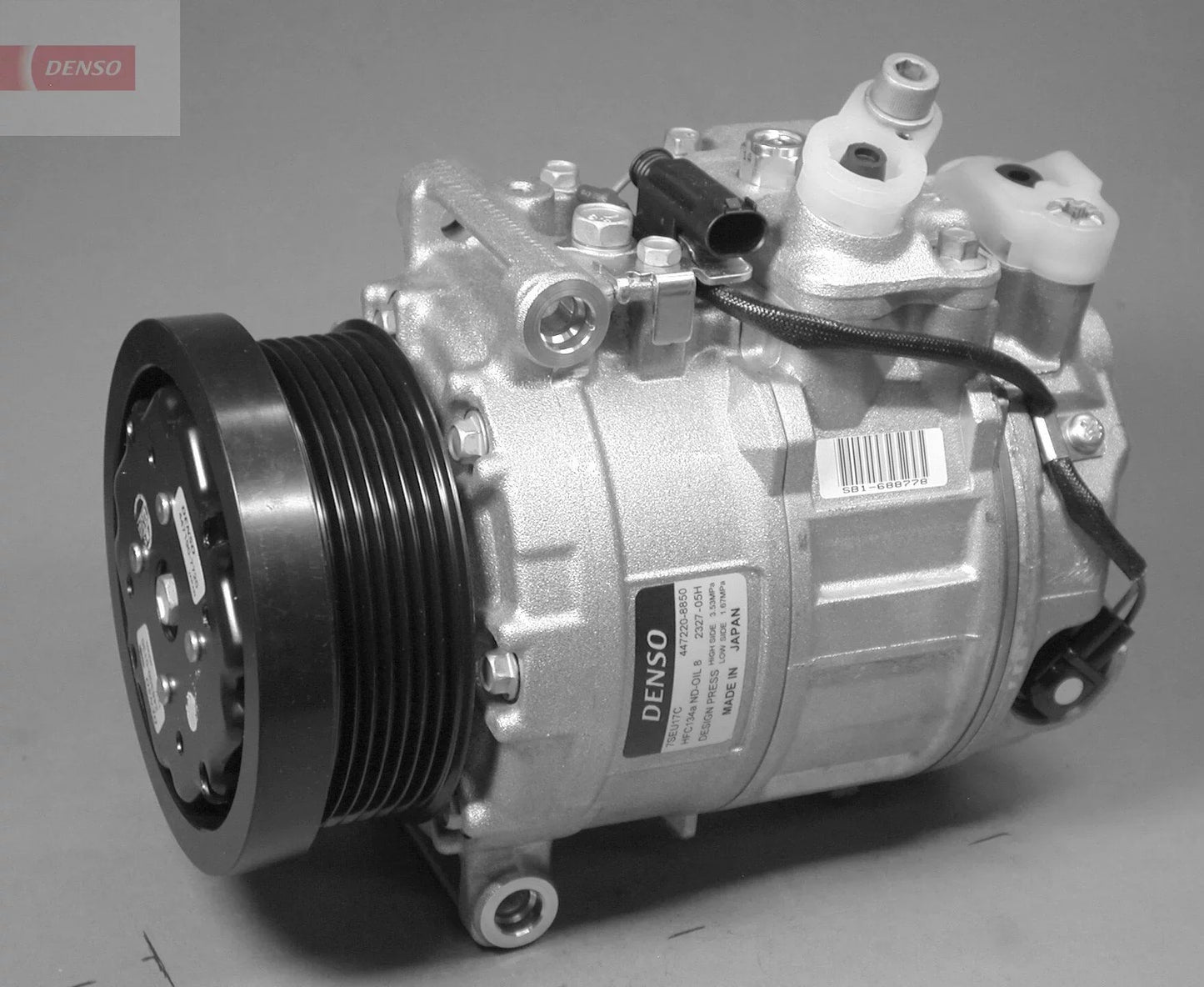 DENSO DCP17041 Compressor, Air Conditioning Suitable for Mercedes-Benz S-Class