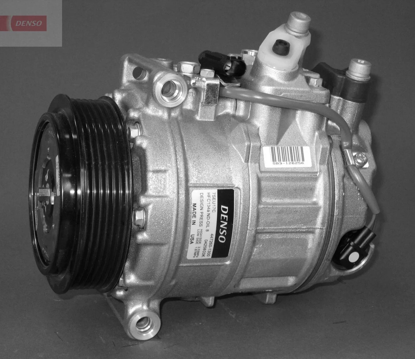 DENSO DCP17057 Compressor, Air Conditioning Suitable for Mercedes-Benz S-Class