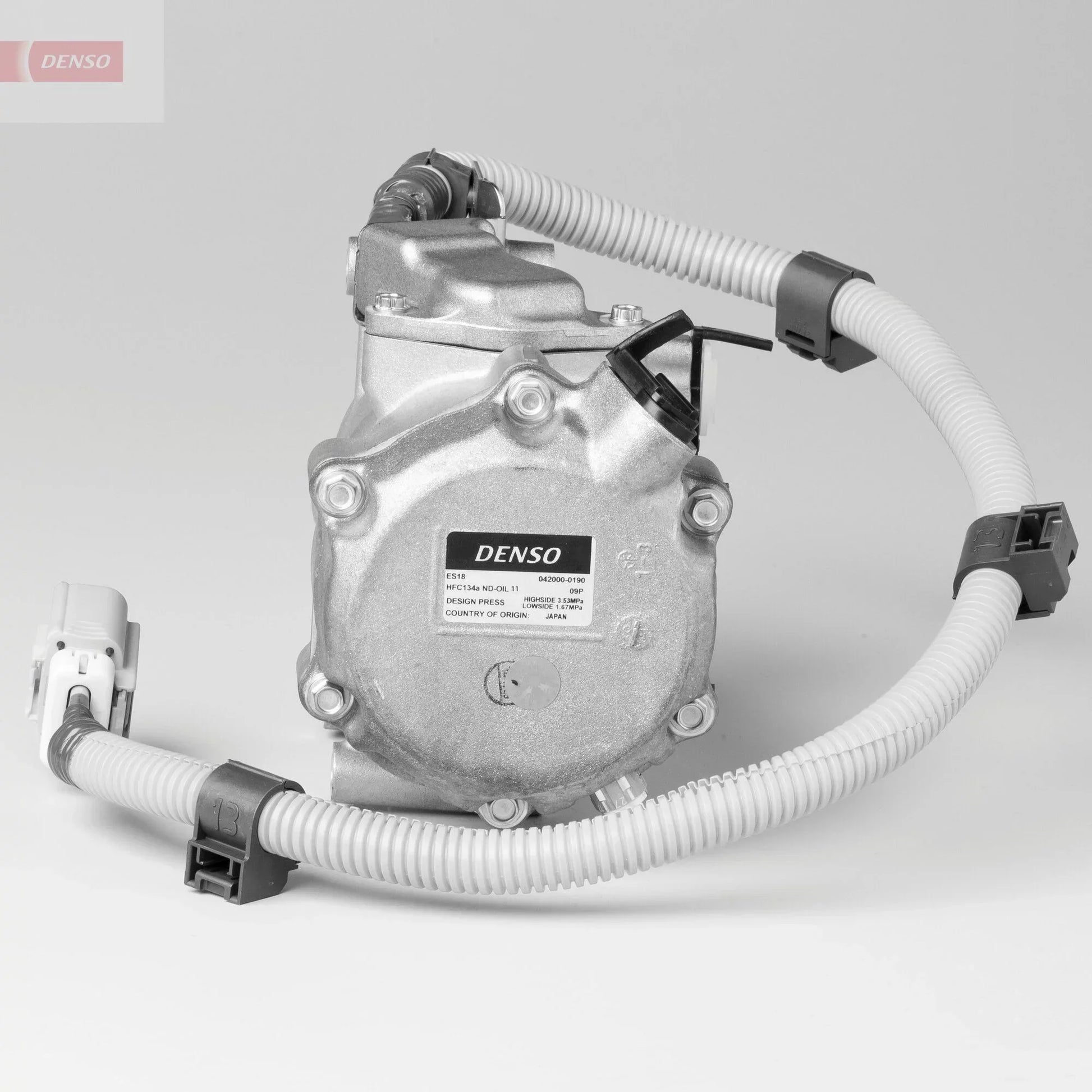 DENSO DCP50503 Compressor, Air Conditioning for Toyota Prius II Liftback (Xw20)