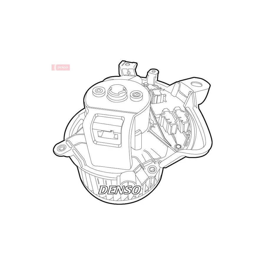 DENSO DEA01011 Interior Blower for Alfa Romeo Mito (955)