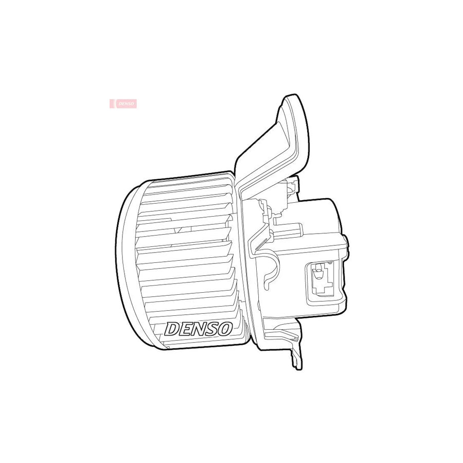 DENSO DEA01211 Interior Blower for Alfa Romeo Mito (955)