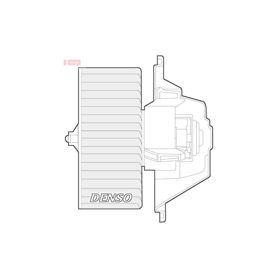 DENSO DEA09004 Interior Blower for Fiat Punto