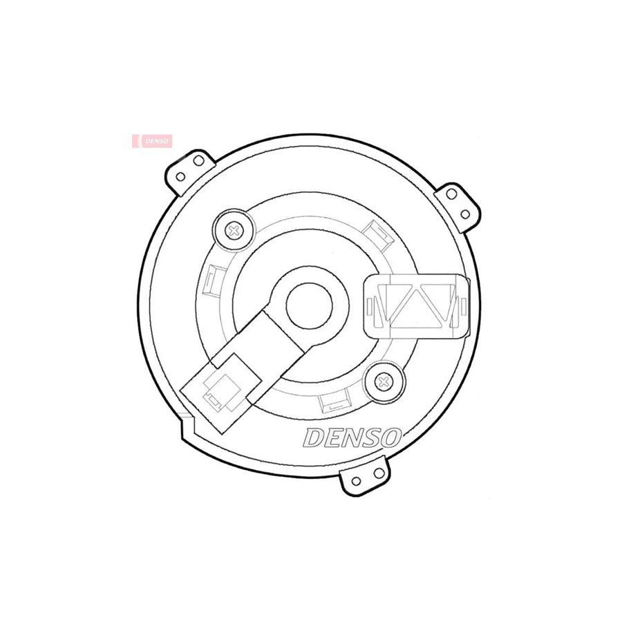 DENSO DEA09020 Interior Blower for Fiat Ducato