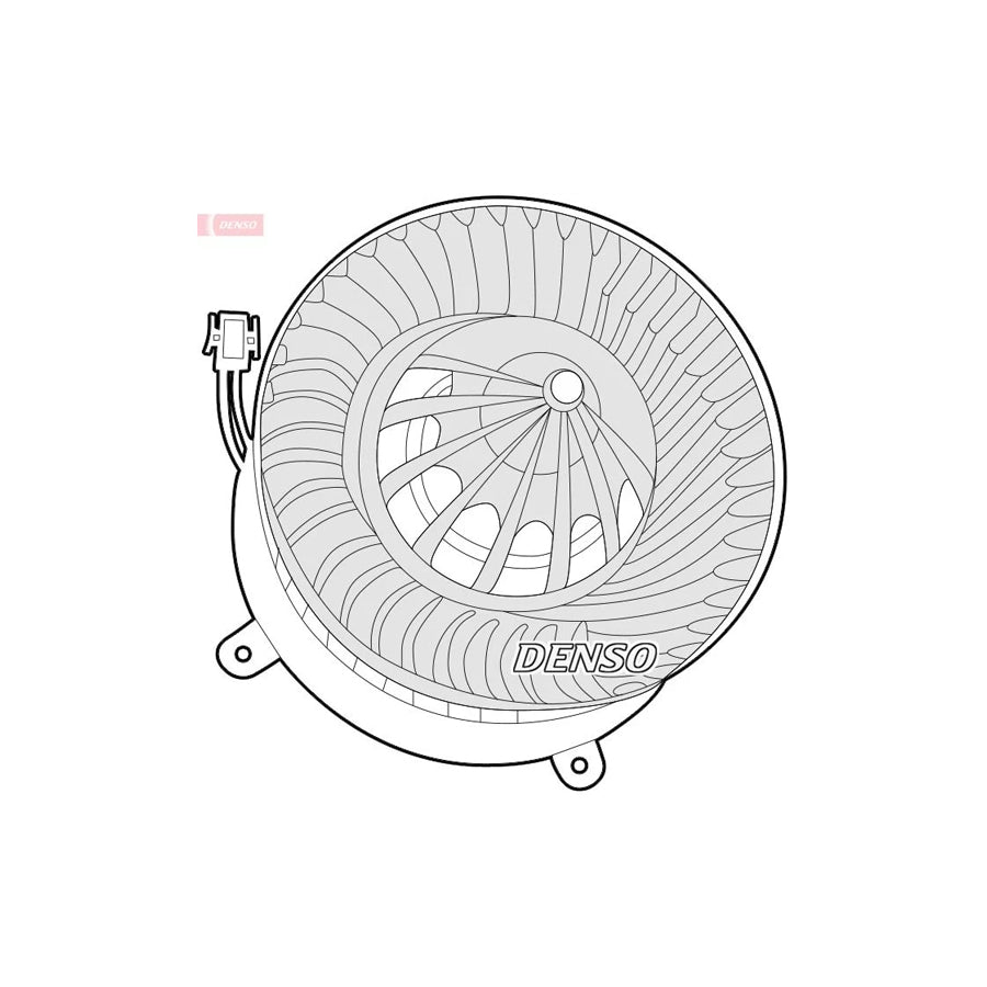 DENSO DEA17012 Interior Blower Suitable for Mercedes-Benz E-Class