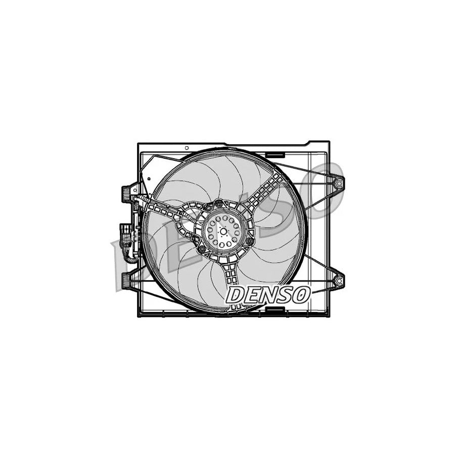 DENSO DER09046 Fan, Radiator for Fiat 500 Hatchback (312)