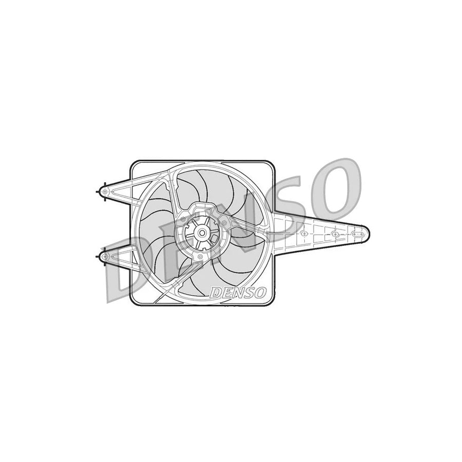 DENSO DER13203 Fan, Radiator