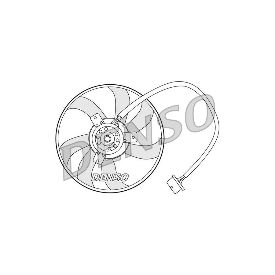 DENSO DER32003 Fan, Radiator