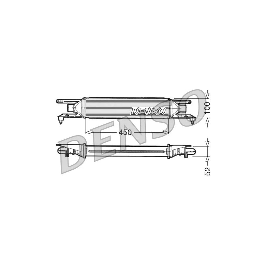 DENSO DIT09106 Intercooler