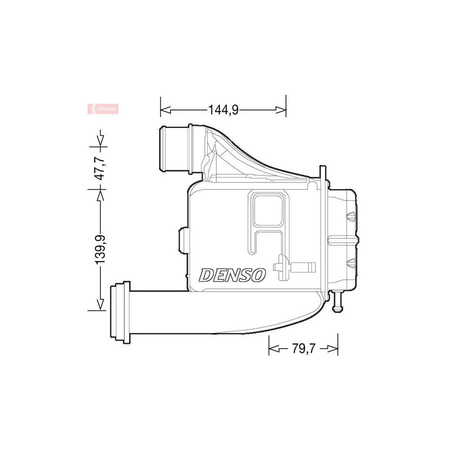 DENSO DIT12006 Intercooler for Iveco Daily V Box Body / Estate