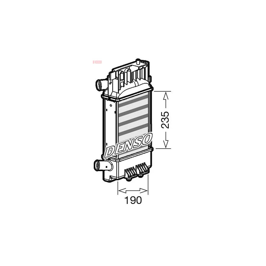 DENSO DIT50012 Intercooler