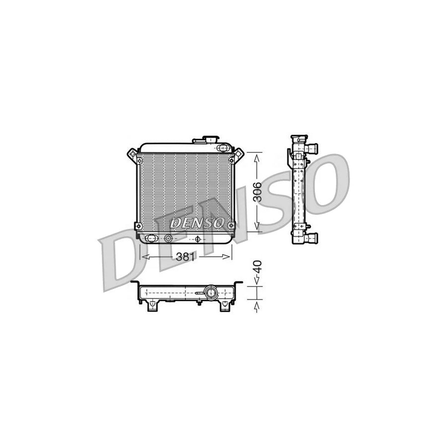 DENSO DRM09004 Engine Radiator