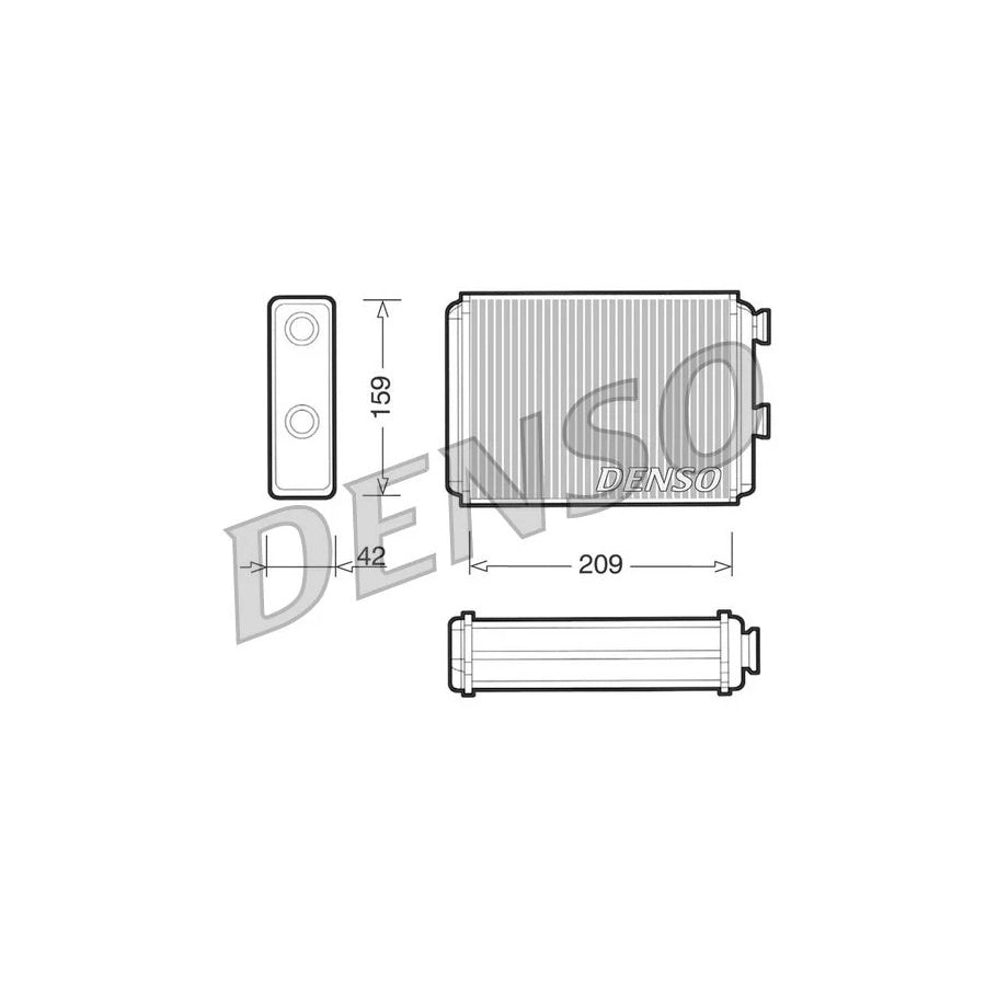 DENSO DRR09071 Heater Matrix