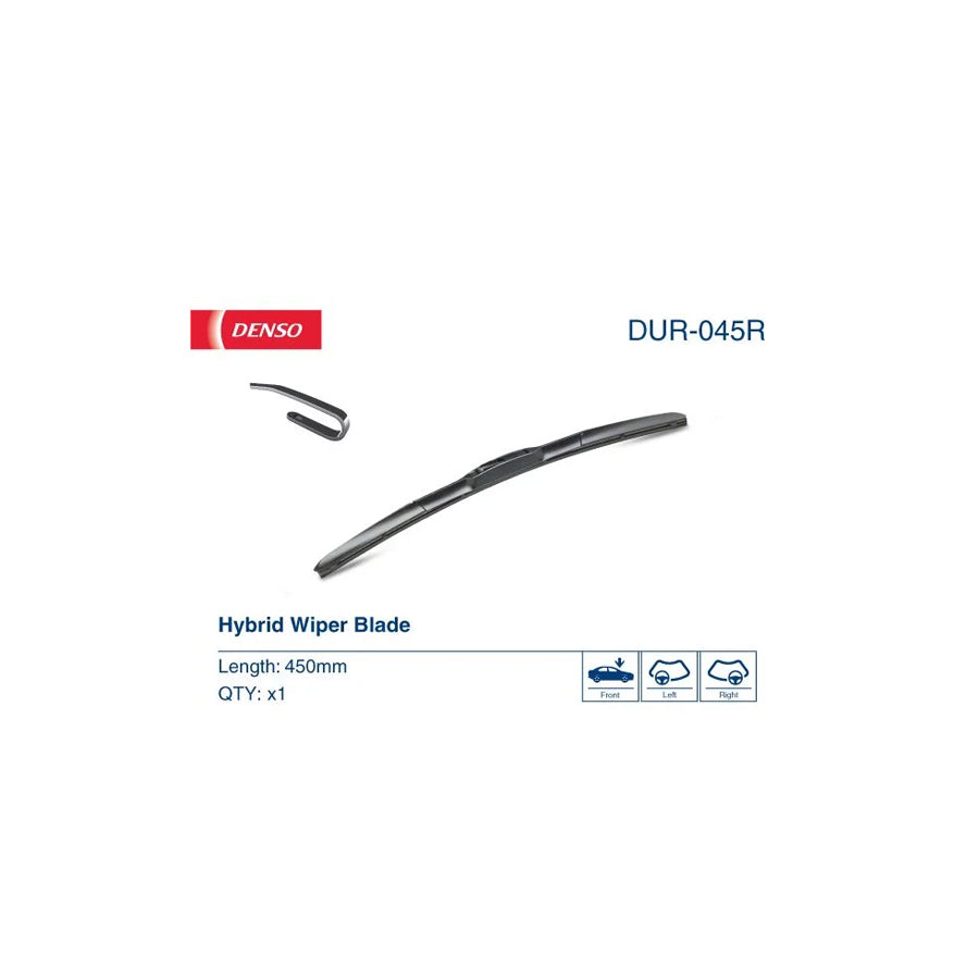 DENSO DUR045R Wiper Blade Hybrid DUR-045R