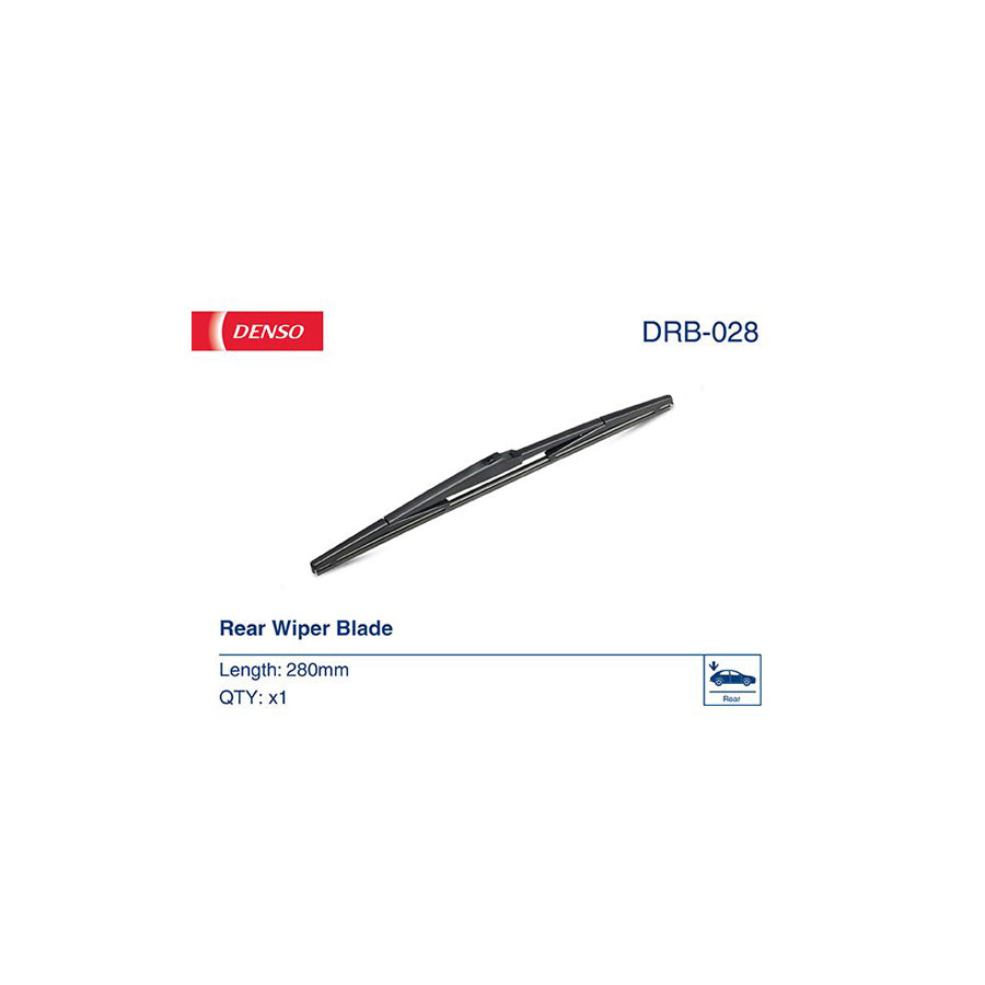DENSO Rear DRB-028 Wiper Blade