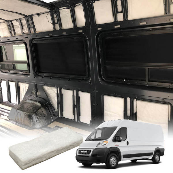 DESIGN ENGINEERING (DEI) 50457 INSULATION KIT 12MM D-MAT FOR RAM PROMASTER 159 WB HIGH CUBE EXT 2022-2023