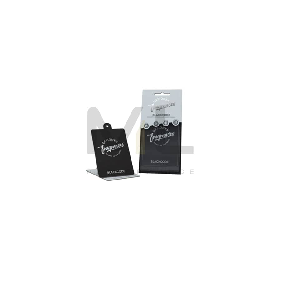 Designer Fragrances The Original Collection Car Air Freshener - Black Code
