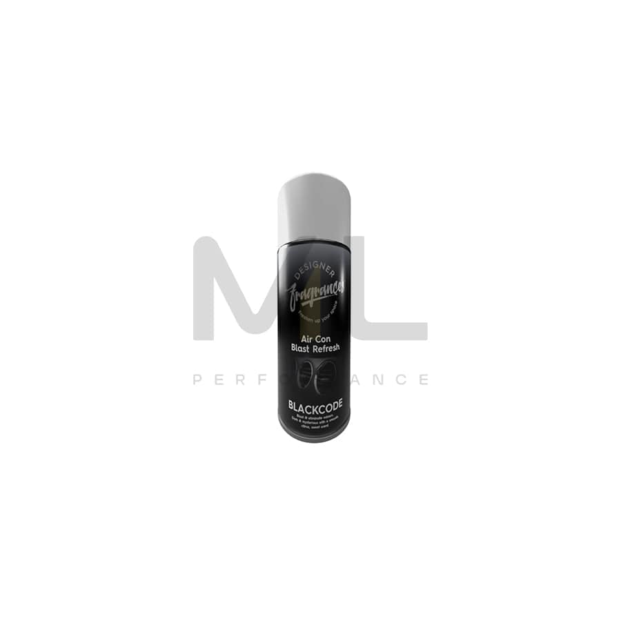 Designer Fragrances Air Con Blast Refresh Air Freshener - Blackcode