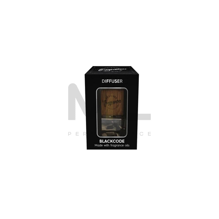 Designer Fragrances Diffuser Car Air Freshener - Blackcode