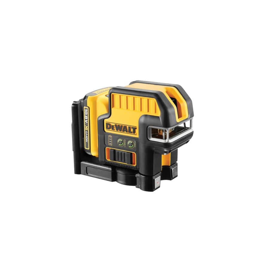 DEWALT DEWDCE825D1G DCE0825D1G 5 Spot Cross Line Laser Green 12V 1 x 2.0Ah Li-ion