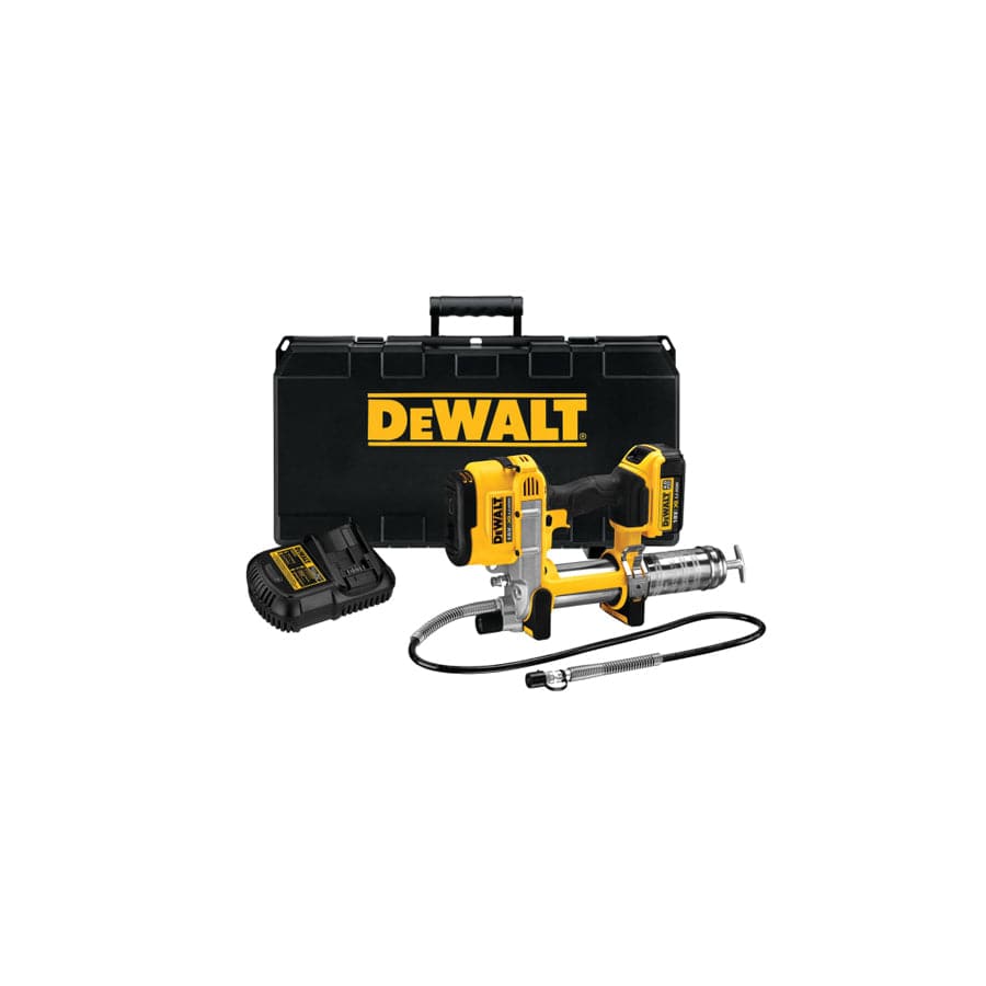 DEWALT DEWDCGG571M1 DCGG571M1 Cordless XR Grease Gun 18V 1 x 4.0Ah Li-ion