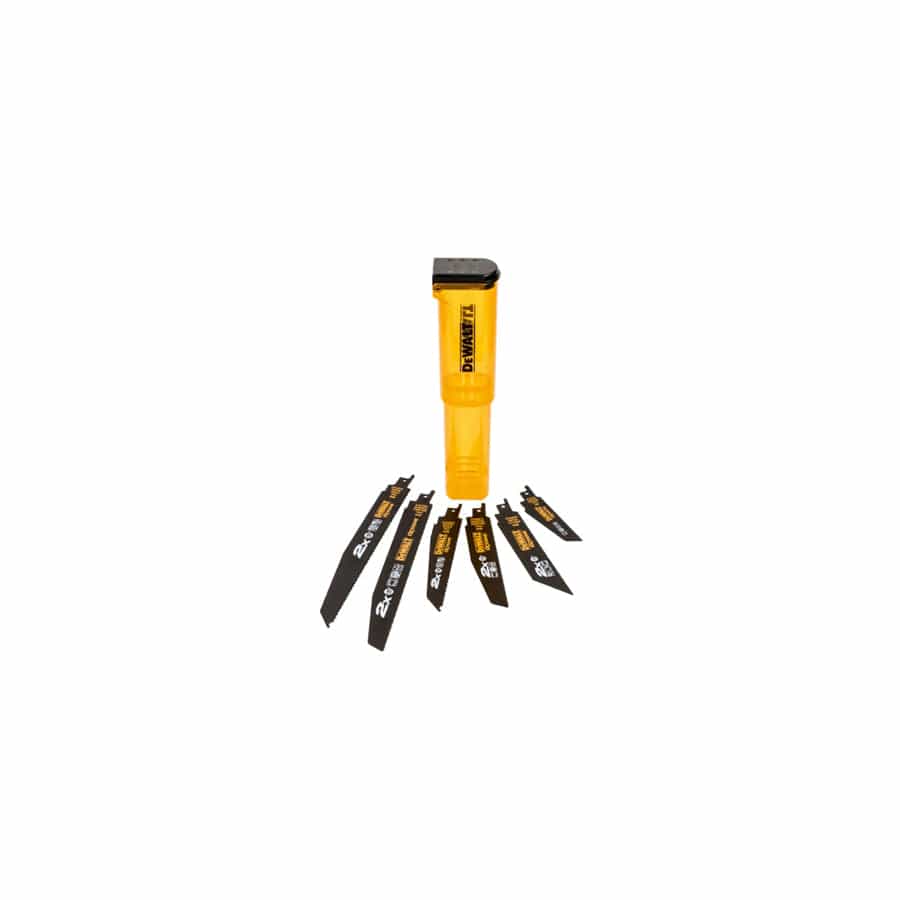 DEWALT DEWDT2440LQZ DT2440L 2X Life Reciprocating Saw Blade Set, 6 Piece