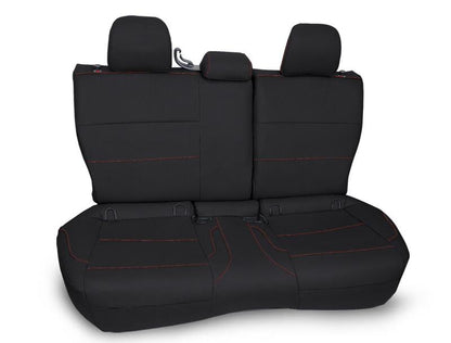 PRP Seats PRP 2013-2017 Subaru Crosstrek Rear Bench Seat Cover - Black w/ Orange Stitch