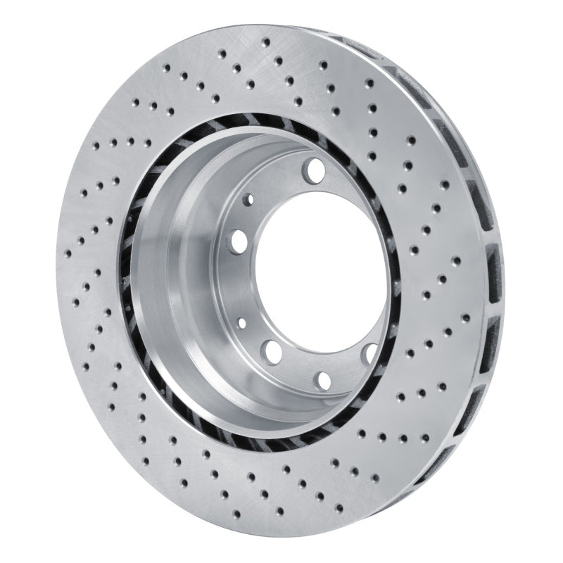 DFC 78-89 Porsche 930 Left Rear Drilled Brake Rotor