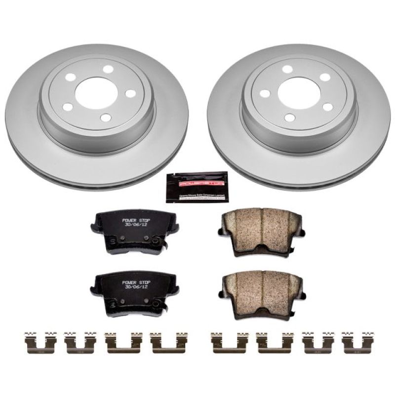 PowerStop Power Stop 05-19 Chrysler 300 Rear Z17 Evolution Geomet Coated Brake Kit