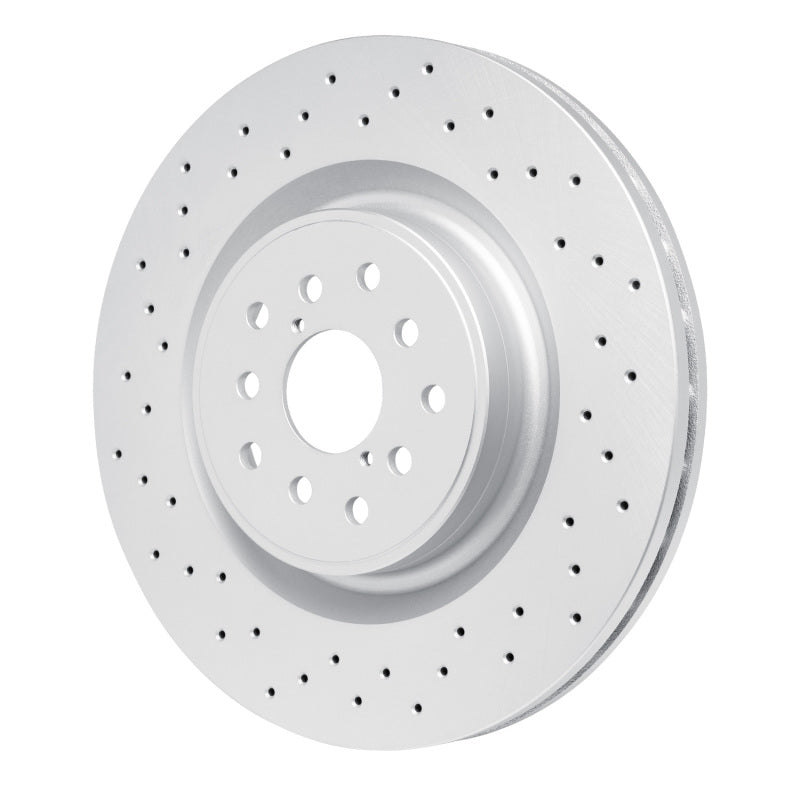 DFC 18-21 Subaru WRX STI Front Drilled Hi-Carbon Alloy Geomet Coated Rotor