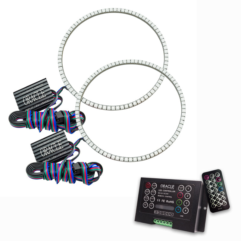 ORACLE Lighting Oracle Hummer H1 92-06 LED Waterproof Halo Kit - ColorSHIFT w/ 2.0 Controller