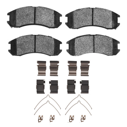 R1 Concepts R1 88-92 Ford Probe Front Optimum OE Pads & Hardware Kit