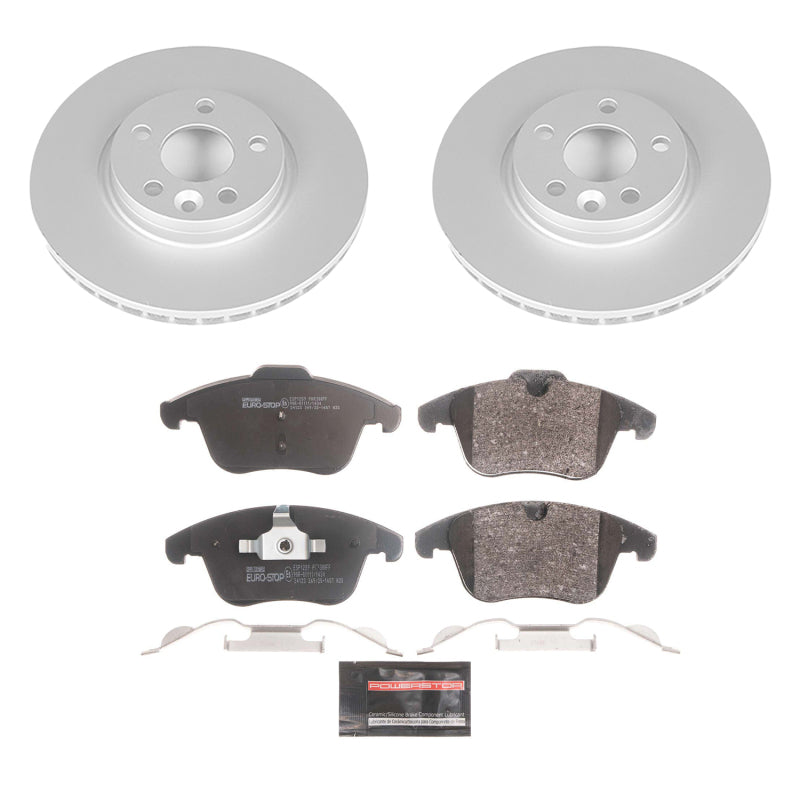 PowerStop Power Stop 08-15 Land Rover LR2 Front Euro-Stop Brake Kit