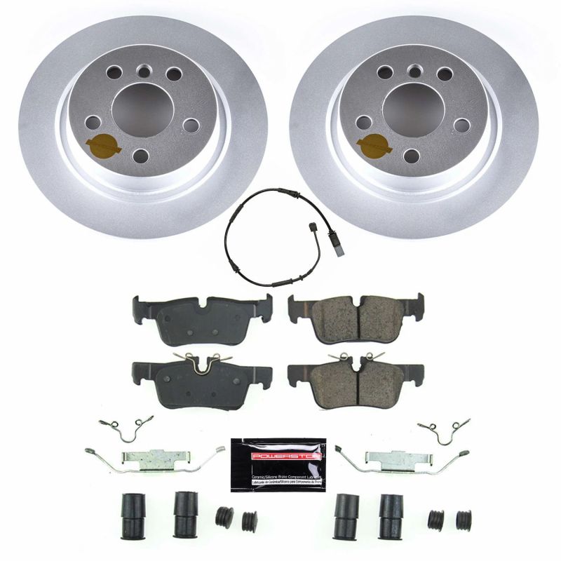 PowerStop Power Stop 16-19 Mini Cooper Clubman Rear Z23 Evolution Sport Coated Brake Kit