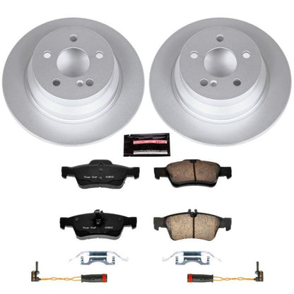 PowerStop Power Stop 03-09 Mercedes-Benz E320 Rear Z23 Evolution Sport Coated Brake Kit