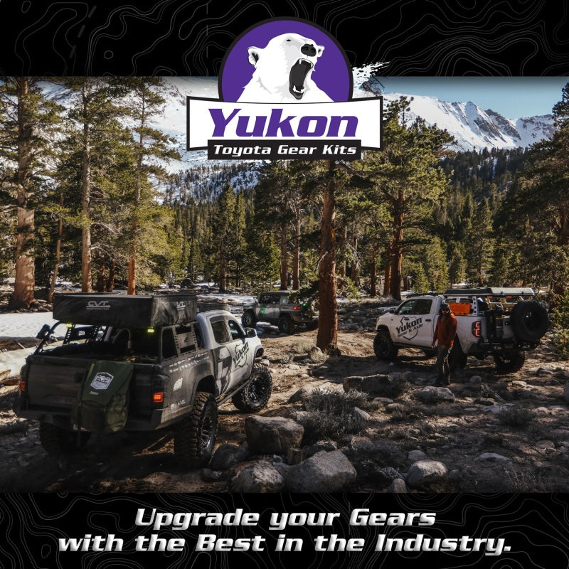 Yukon Gear & Axle Yukon Gear Ring & Pinion Gear Kit Front & Rear for Toyota 8/8IFS Diff (w/Factory Locker) 4.88 Ratio